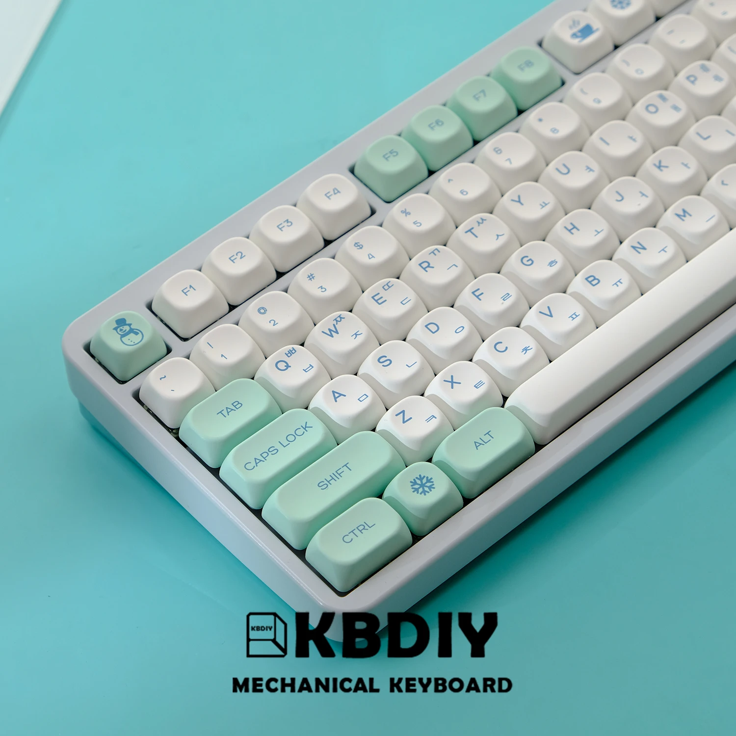 Imagem -05 - Kbdiy-keycap Coreano para Teclado Mecânico Keycap Coreano Perfil Koa Pbt Dye-sub mx Switch Custom Caps 138 Teclas