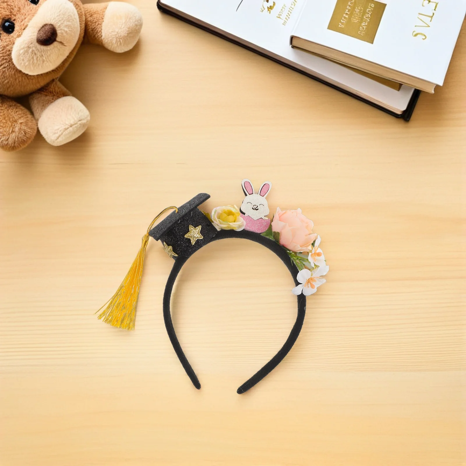 

3 шт., выпускная кепка, повязка на голову, мини-кепка бакалавра, повязка для волос, дошкольный детский сад, 2025 г., выпускной реквизит для фотосессии, вечерние декоративные