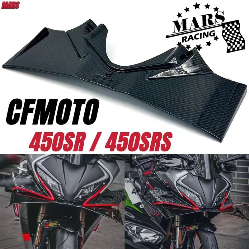 

For CFMOTO 450SR 450SRS 450 SR SRS 2022-2024 2025 Motorcycle Sport Downforce Naked Forntal Spoilers Aerodynamic Wing Deflector