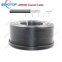 BEVOTOP LMR300 Coaxial Cable High Quality Low Loss 50 Ohm 50-5 Pigtail Jumper Wire Cord 50CM~200M