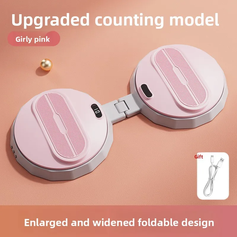 

1 Ab Twist Waist Board and TPE Resistance Bands Waist Twisting Disc Core Exercise & Fitness Yoga Machine Twist Board