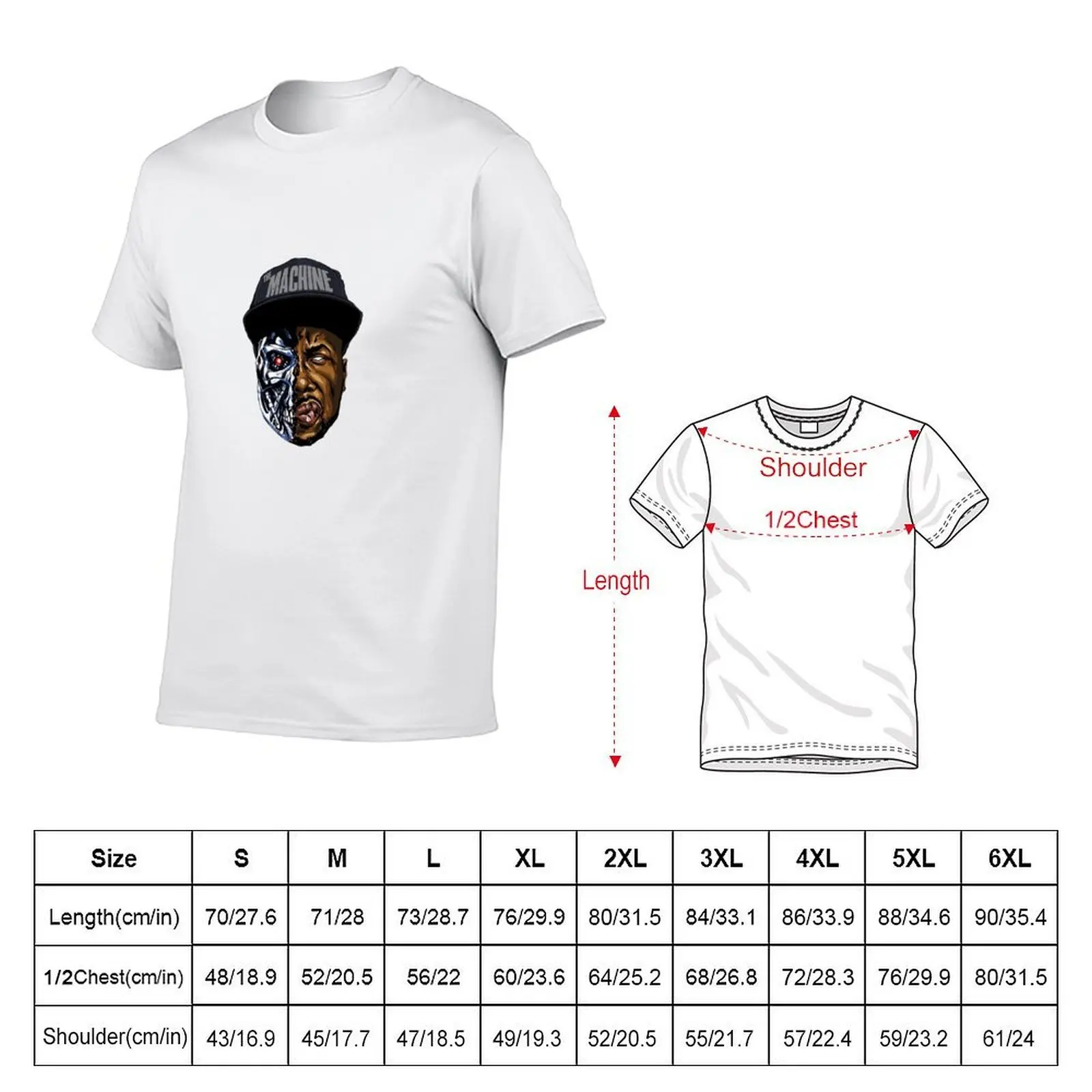 The Machine Conway T-Shirt Casual Streetwear Short Sleeve Tee