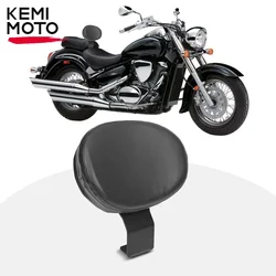 For Suzuki Volusia VL800 INTRUDER C800 M800 Backrest Motorcycle Cushion Leather Driver Rider Bar Backrests Seat Back Rest