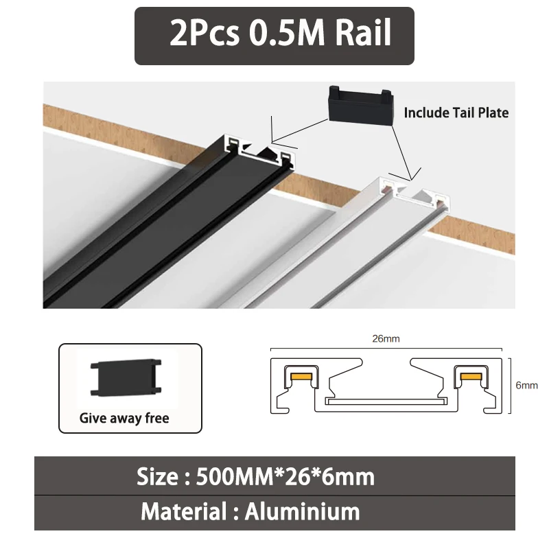 Ultra Dunne Rail Smart Tuya Zigbee Dimbare Plafond Opbouw Magnetie Track Licht Moderne Magneet Flood Grille Spot LED Lamp