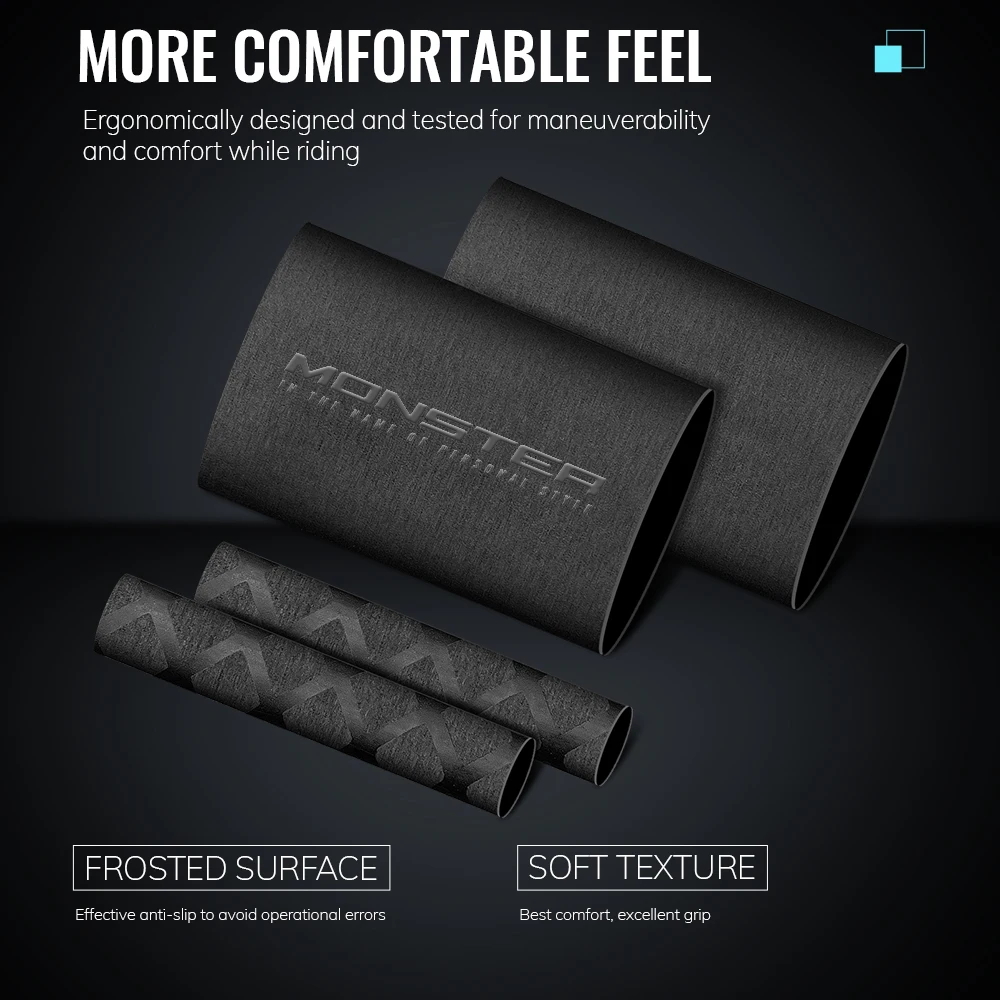 Motorcycle Heat Shrinkable Handlebar Grips Clutch Brake Lever Cover Grip Glove Non-slip For Ducati Monster  Plus SP