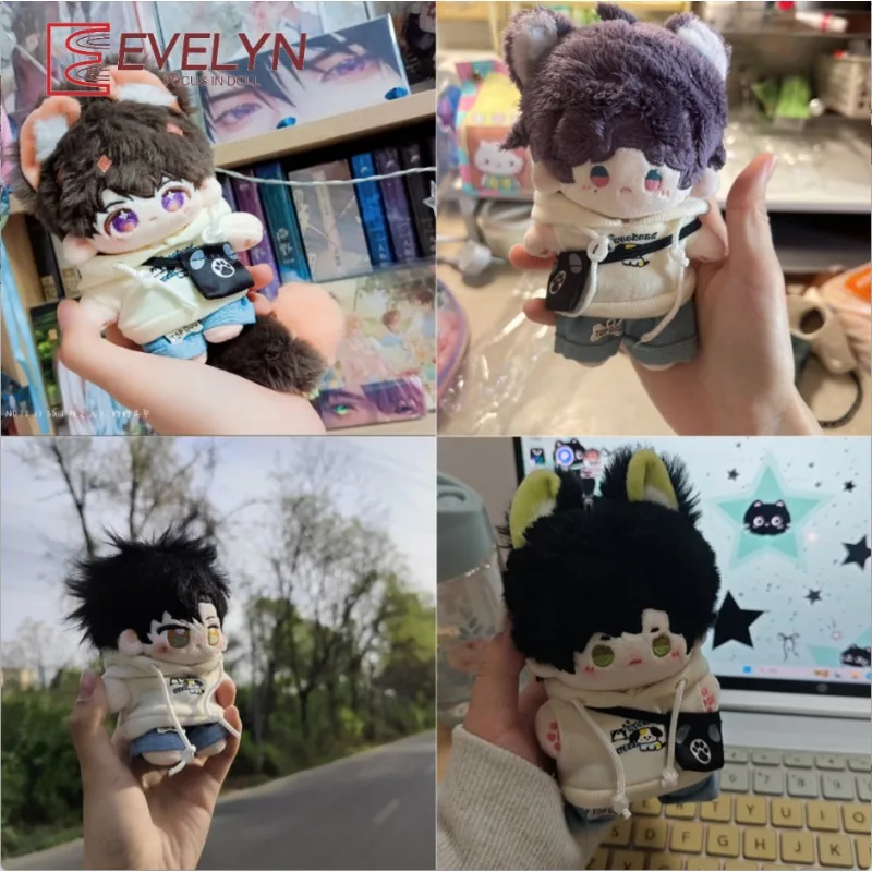 

Одежда Evelyn для 10 см, хлопковая кукла и мягкая игрушка, крутая одежда, шляпа, брюки, толстовка, наряд, одежда, подарок Genshin Impact