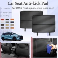 Car Seat Back Cover For Forthing Yacht DFSK Forthing 4 U-Tour 2022-2027 Leather Storage Pocket Bag Kid Protector Pad Accessories