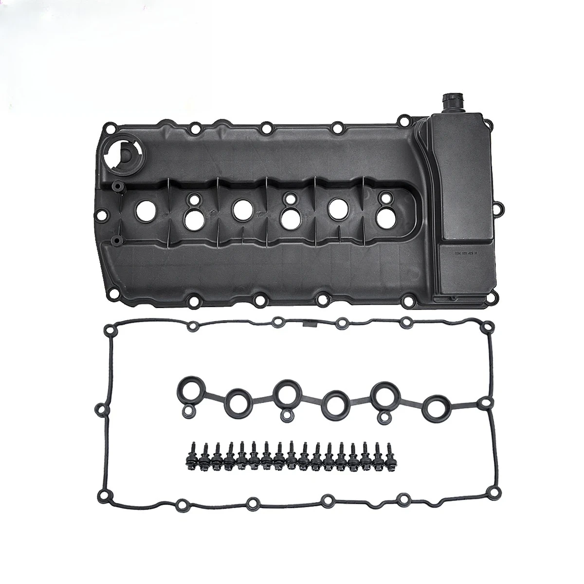 

Крышка клапана двигателя с болтами и уплотнением 03H103429L,03H103429B/H/C/D для AUDI Q7 2006-10, VW EOS, Passat B6/B7, Phaeton, Touareg 3.6V6 FSI