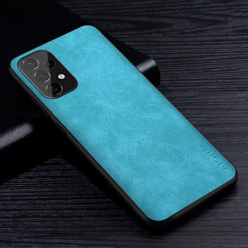 Premium PU Leathe Case for Samsung Galaxy A53 5G Scratch-Resistant Solid Color Cover for Samsung Galaxy A73 A53 A33 A23 5G Case