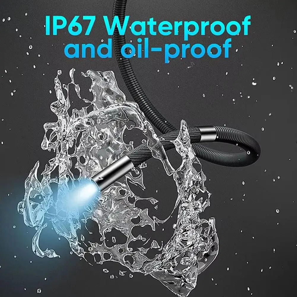 

5 Million Steering Endoscope Auto Repair 360 Rotary Engine Automobile Maintenance Tools Industrial Waterproof Inspection Z7h6