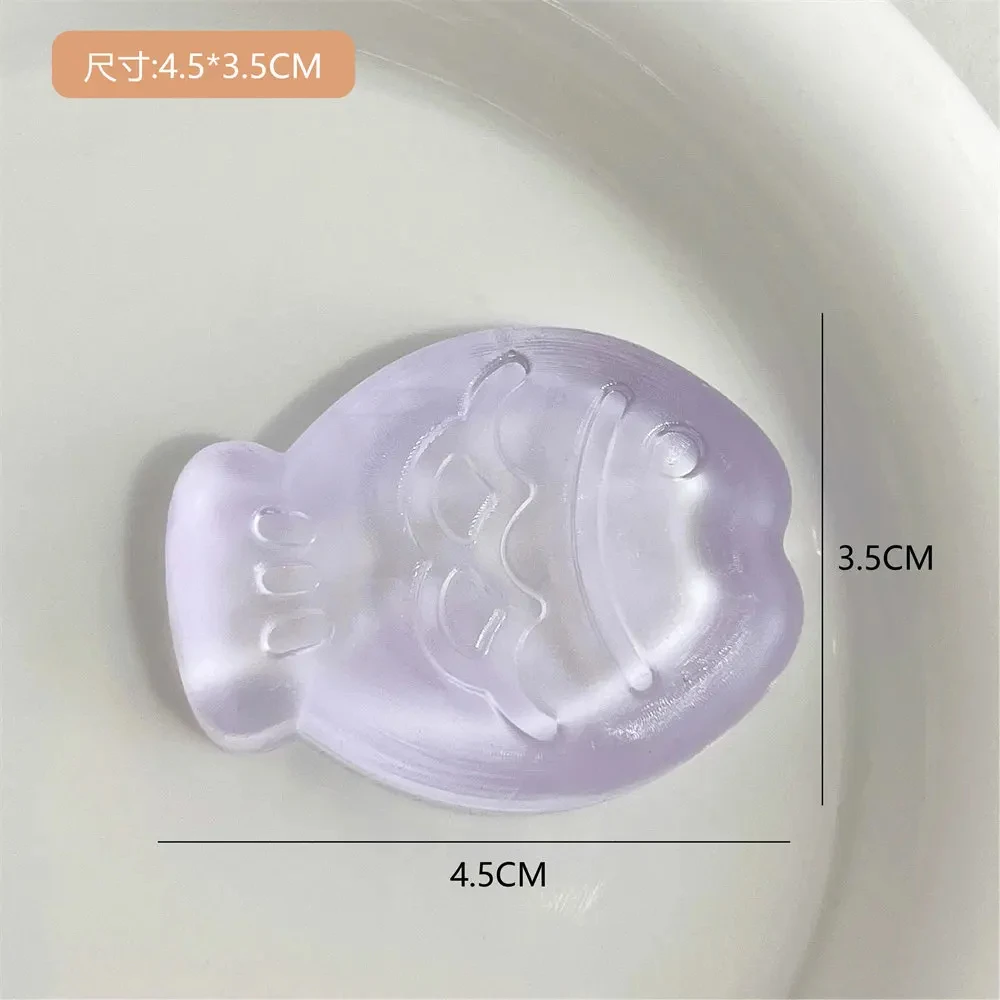 New Fidget Toys Mini Squishy Toys Mochi Ice Block Stress Ball Toy Kawaii trasparente Cube Cat Paw Fish antistress Squeeze Toy