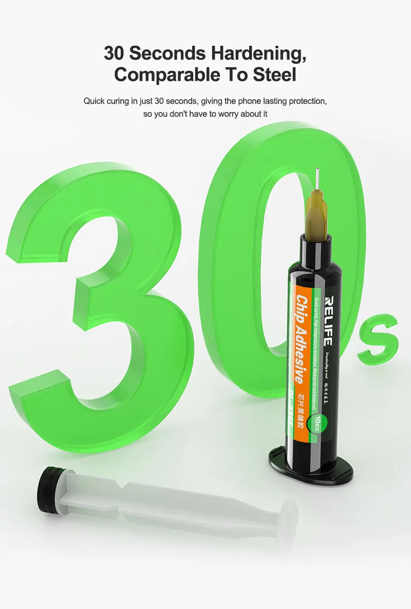 RELIFE-Adesivo Disco Rígido Selagem Chip, CPU Selagem, Tela IC, RL-035E