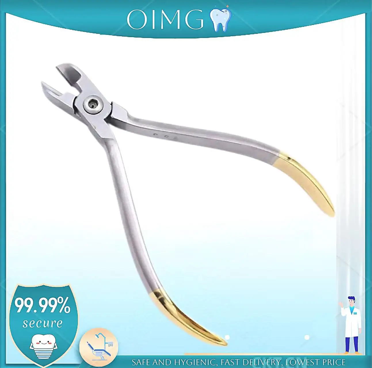 

1 шт., стоматологические лигитурные кусачки из нержавеющей стали, ортодонтические плоскогубцы для тонких проводов и резинок