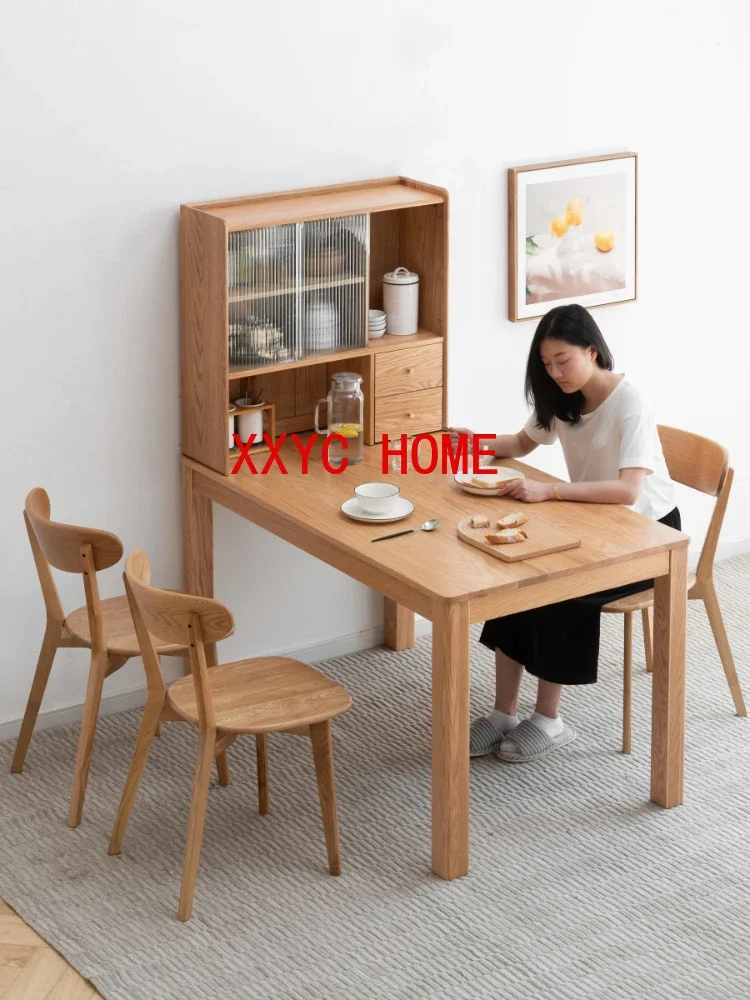 Modern Minimalist  Buffet Dining Table Integrated Nordic Restaurant Cabinet Locker