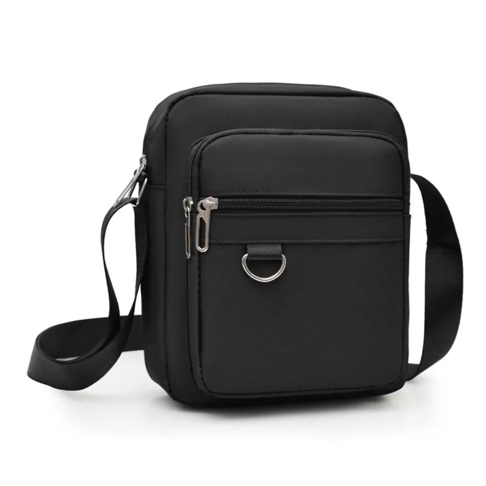 

New Oxford Cloth Polyester Crossbody Bags Black Grey Blue Waterproof Shoulder Bag Large Capacity Travel Storage Men Women