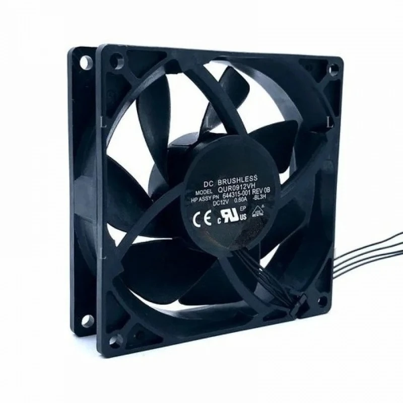 

Brand New Original QUR0912VH 92mm 92*92*25mm 12V 0.60A 4 lines pwm 800-4000RPM cooling fan fast shipping