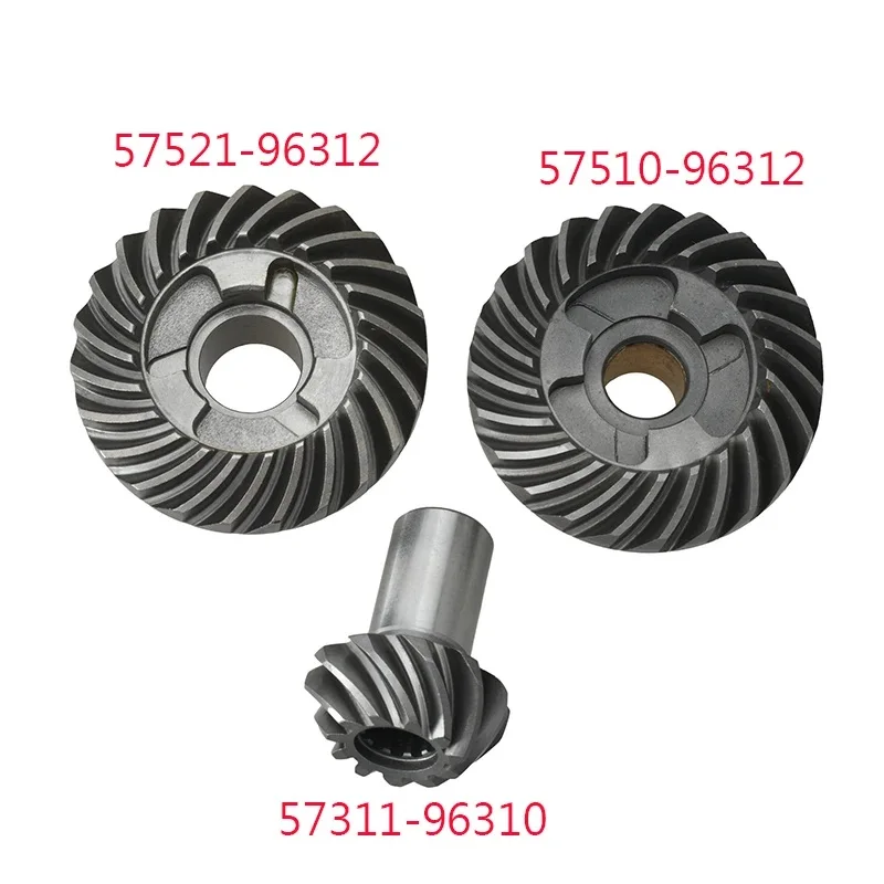 

57521-96312 57510-96312 57311-96310 Gear Set For Suzuki Outboard DT-25 1983-1988 57521-96312-00 57510-96312-00 57311-96310-00