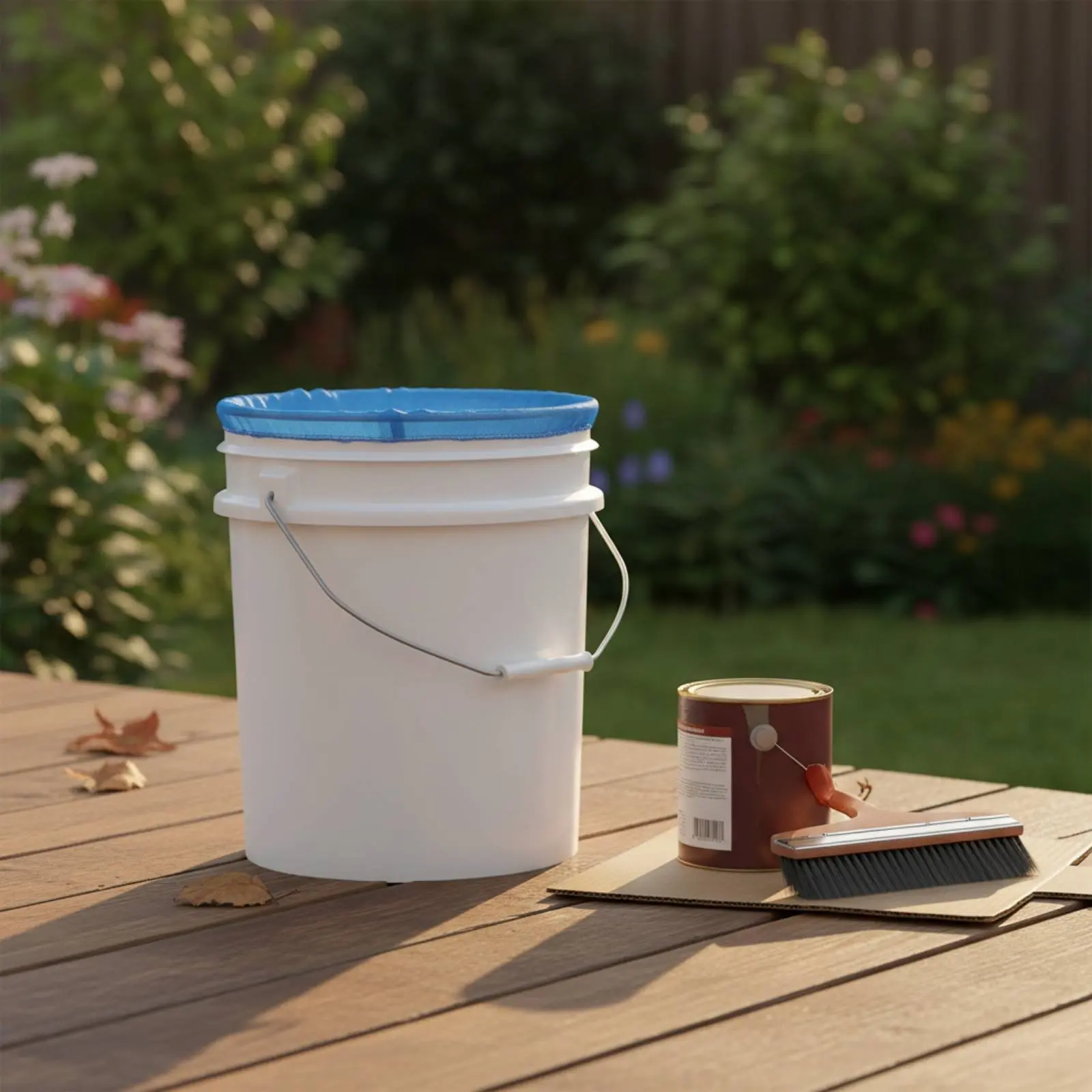 

12 Pieces 5 Gallon Paint Strainer Bag Anti-Clogging Paint Filter Bag Elastic Top Opening Easy to Clean for Painting