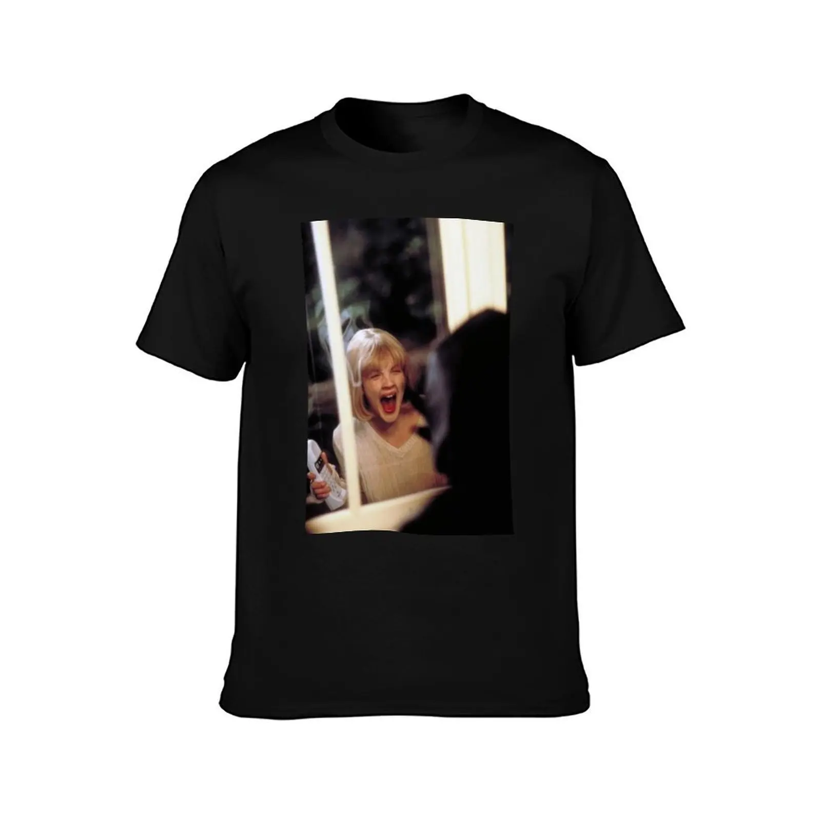 Screaming! T-Shirt, Summer Casual Cotton Tee, Oversized Streetwear Tops, Vintage Graphic Print, Loose Fit Short Sleeve
