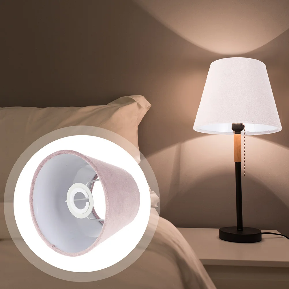 2 قطعة ظلال مصابيح استبدال أغطية الضوء لمصابيح طاولة المكتب E27 E14 تصميم بسيط لدراسة غرفة المعيشة