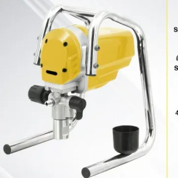 

Electric airless sprayer, multi-function, compact and portable