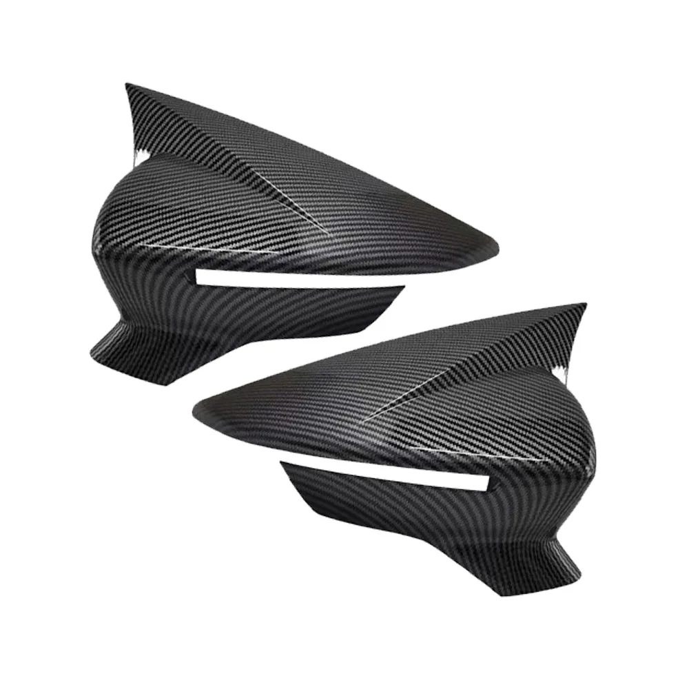 

Cars Accessories Car Decoration Bull-Horn Door Mirror Cover For SEAT Leon MK3 5F 2014 2015 2016 2017 2018 2019 Car Upgrade