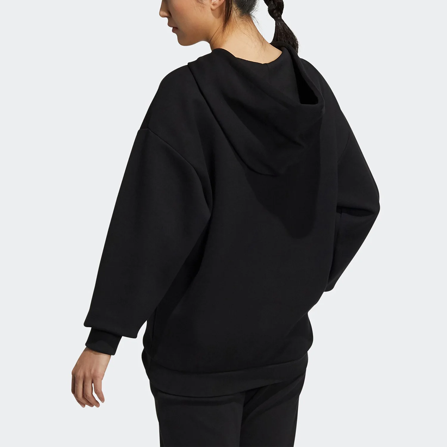 سترة رياضية كاجوال بغطاء للرأس أصلية جديدة للنساء من أديداس HM9380 #2