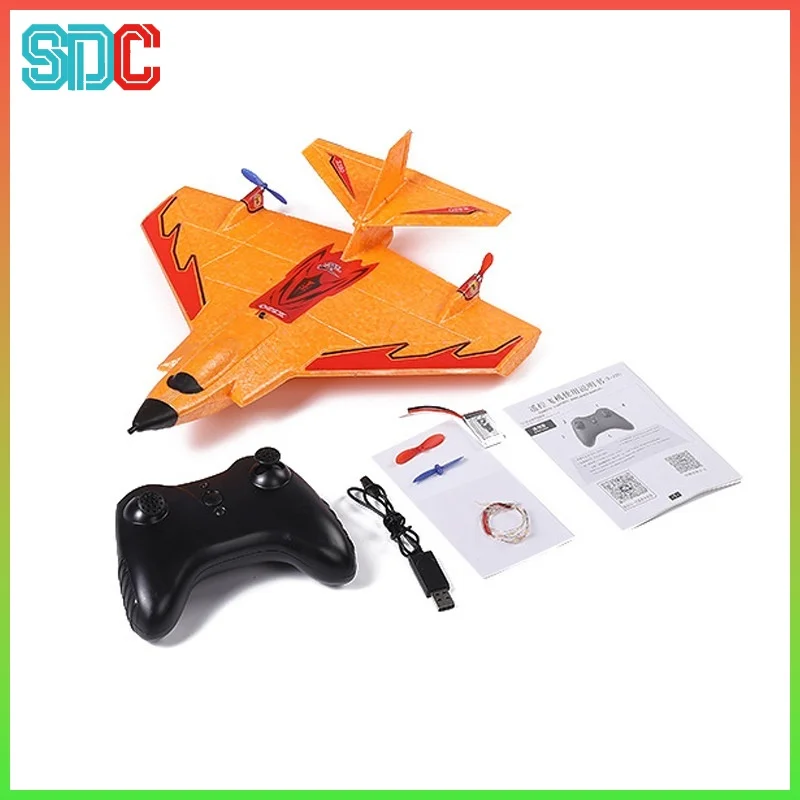 

Детский мини-игрушечный самолет X320 с дистанционным управлением, трехсторонняя пена EPP, устойчивая к ударам модель истребителя для игр на открытом воздухе