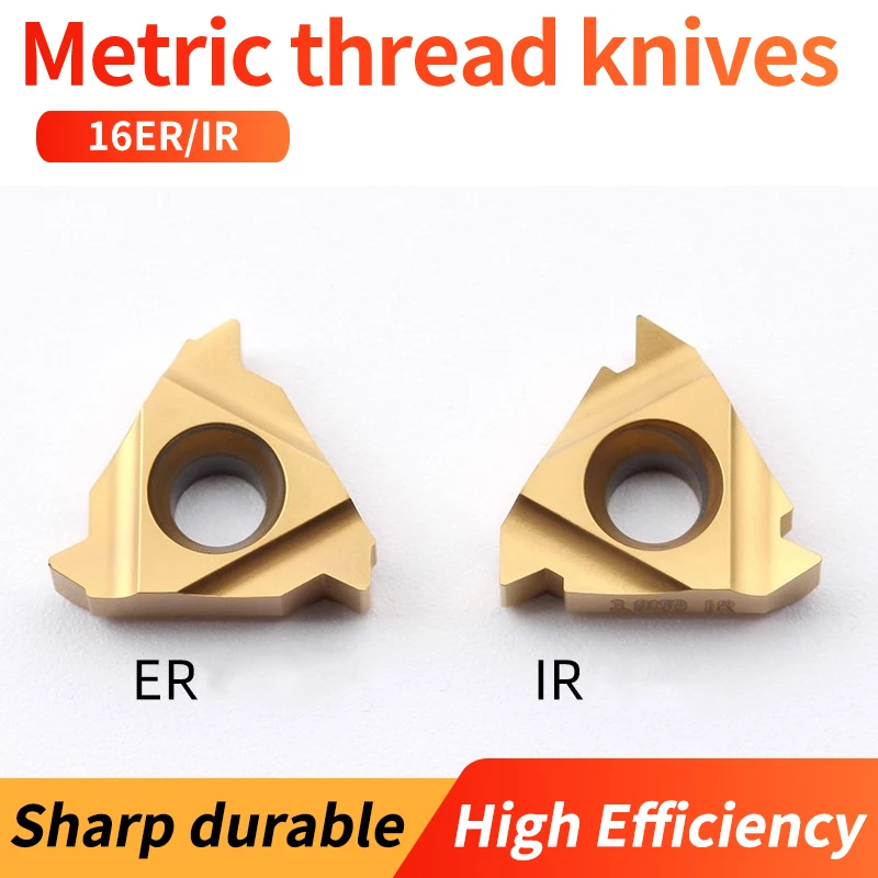 VOKET  Metric Thread Knife 16ER 3.0ISO LDC Steel Parts 1.0-3.0 Screwdriver Grain