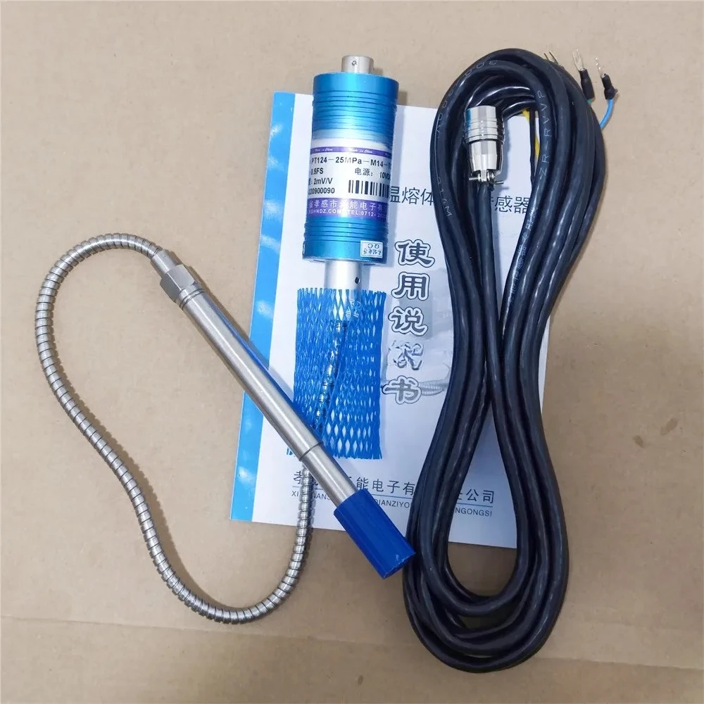 

High Temperature Melt Pressure Sensor PT124-25MPA-M14*1.5