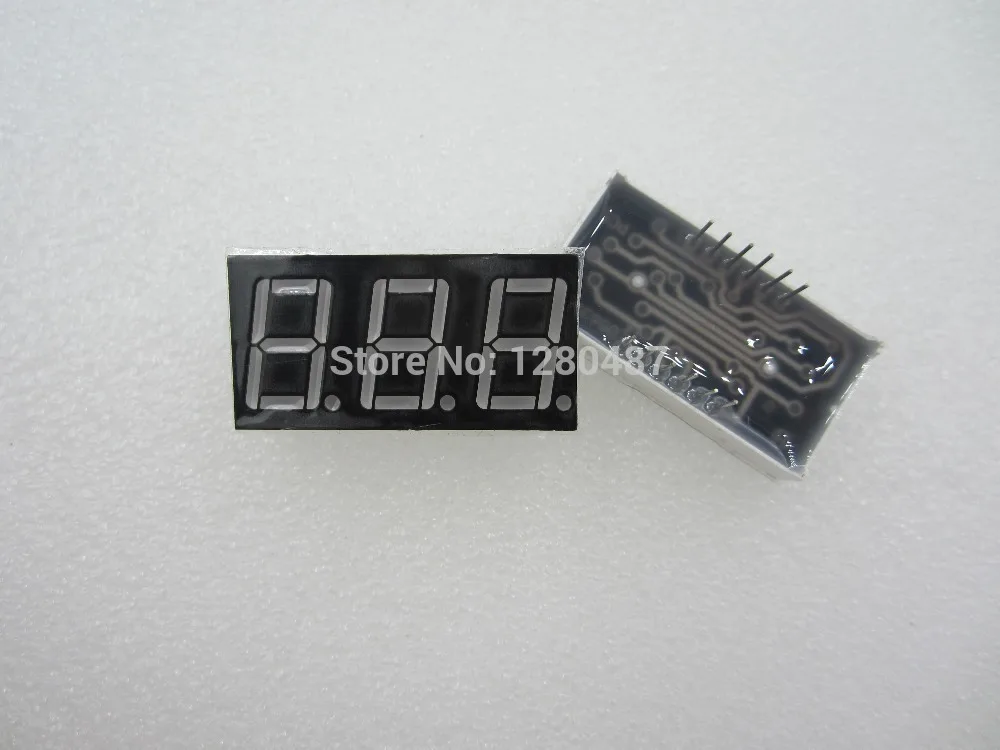 HAILANGNIAO 10PCS LD-3361AG 3 Digit 0.36 inch Green DIP-11 7 SEGMENT LED DISPLAY COMMON CATHODE