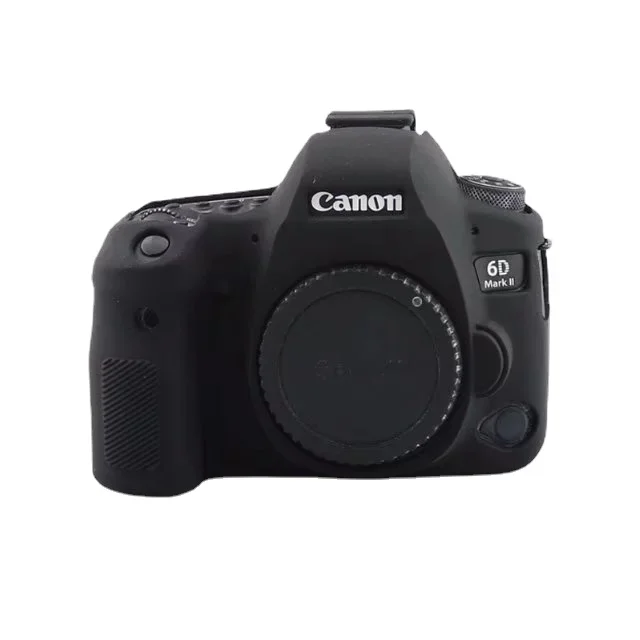 6DII Silicone Armor Skin Case Body Cover Protector do Canon EOS 6D Mark II 2 6D2 6DII DSLR Digital Camera TYLKO