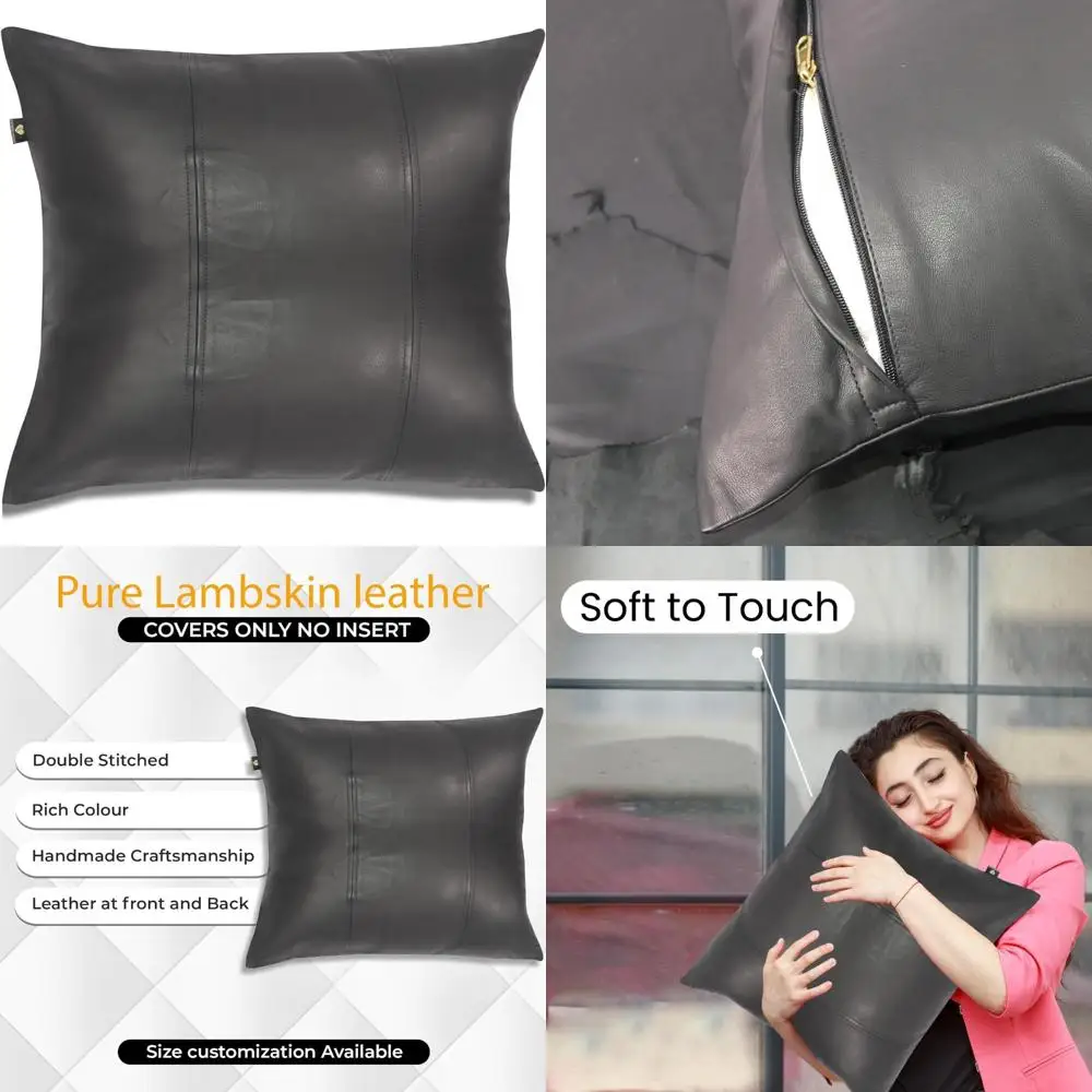 

Чехол на подушку из овечьей кожи — чехол для диванной подушки 20x20 — элегантные чехлы для декора гостиной и спальни