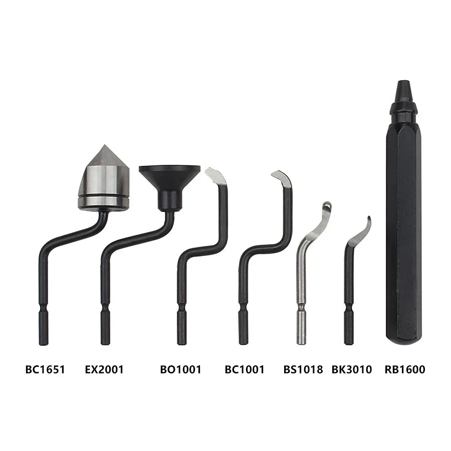 Cắt Tỉa Dao Counterbore Vòng Tròn Ngoài Chữ Ô Chamfering Nội Bộ Chỉ Sửa Chữa Cạo Lỗ Bên Trong Deburring Phù Hợp Với SP1007 Dụng Cụ
