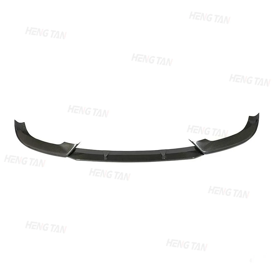 For Audi A5 Sline S5 B9 2017-2019 Carbon Fiber Car Front Bumper Splitter Front Lip Chin Spoiler Diffuser Parts 3PCS Body kit