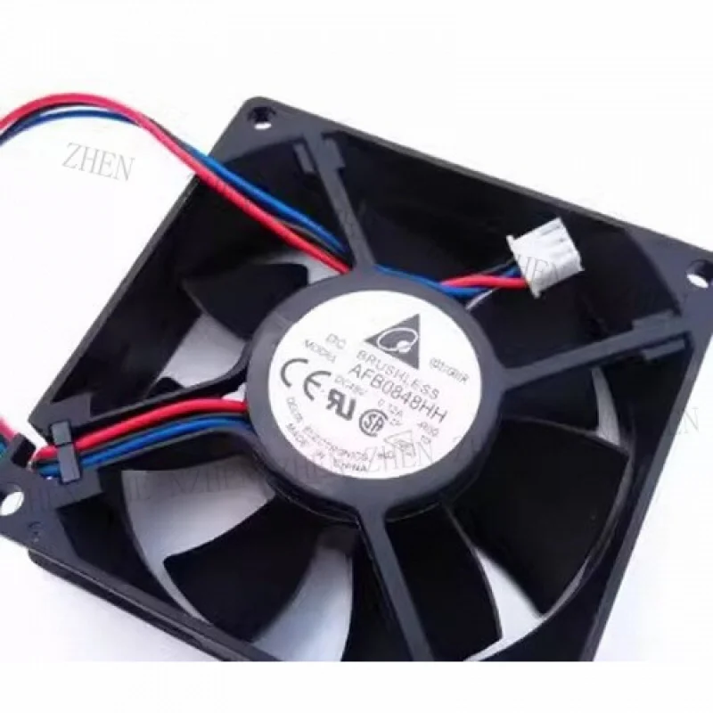 

Y ДЛЯ DELTA AFB0848HH 8025 8 см 48 В 0,12 А 3-контактный двойной шариковый охлаждающий вентилятор