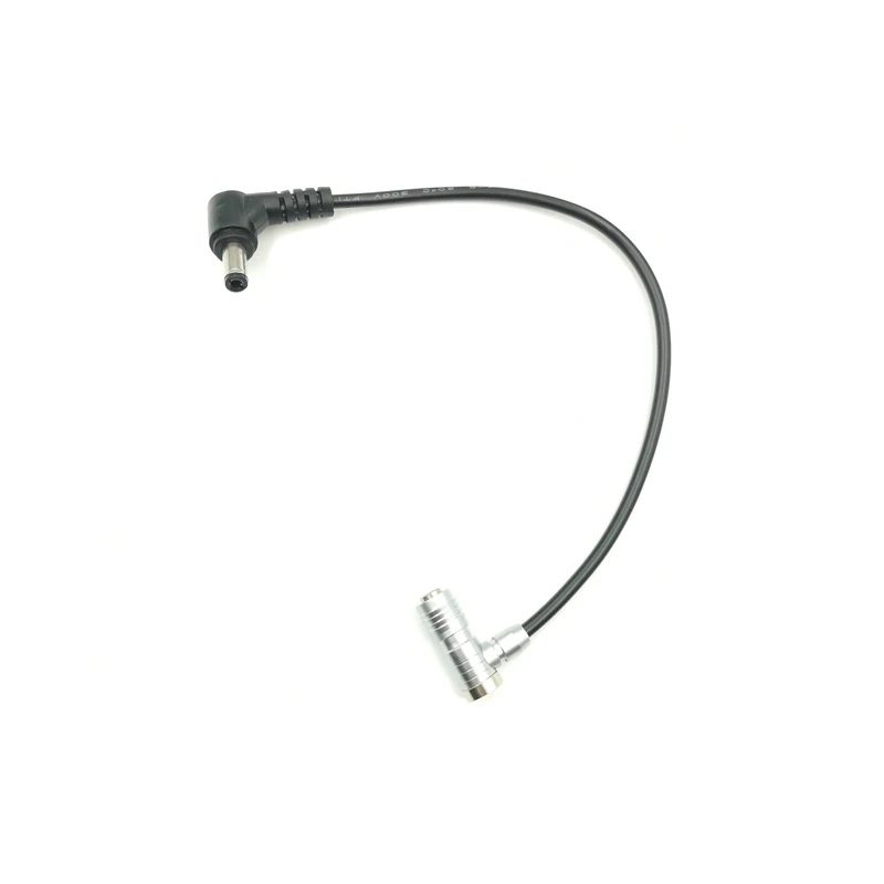 PortKeys BM5 BM7 HH7 HS7T Monitor Power Cable, Right Angle DC 5.5 x 2.5mm to XS6 4 Pin Female Connector Power Cable