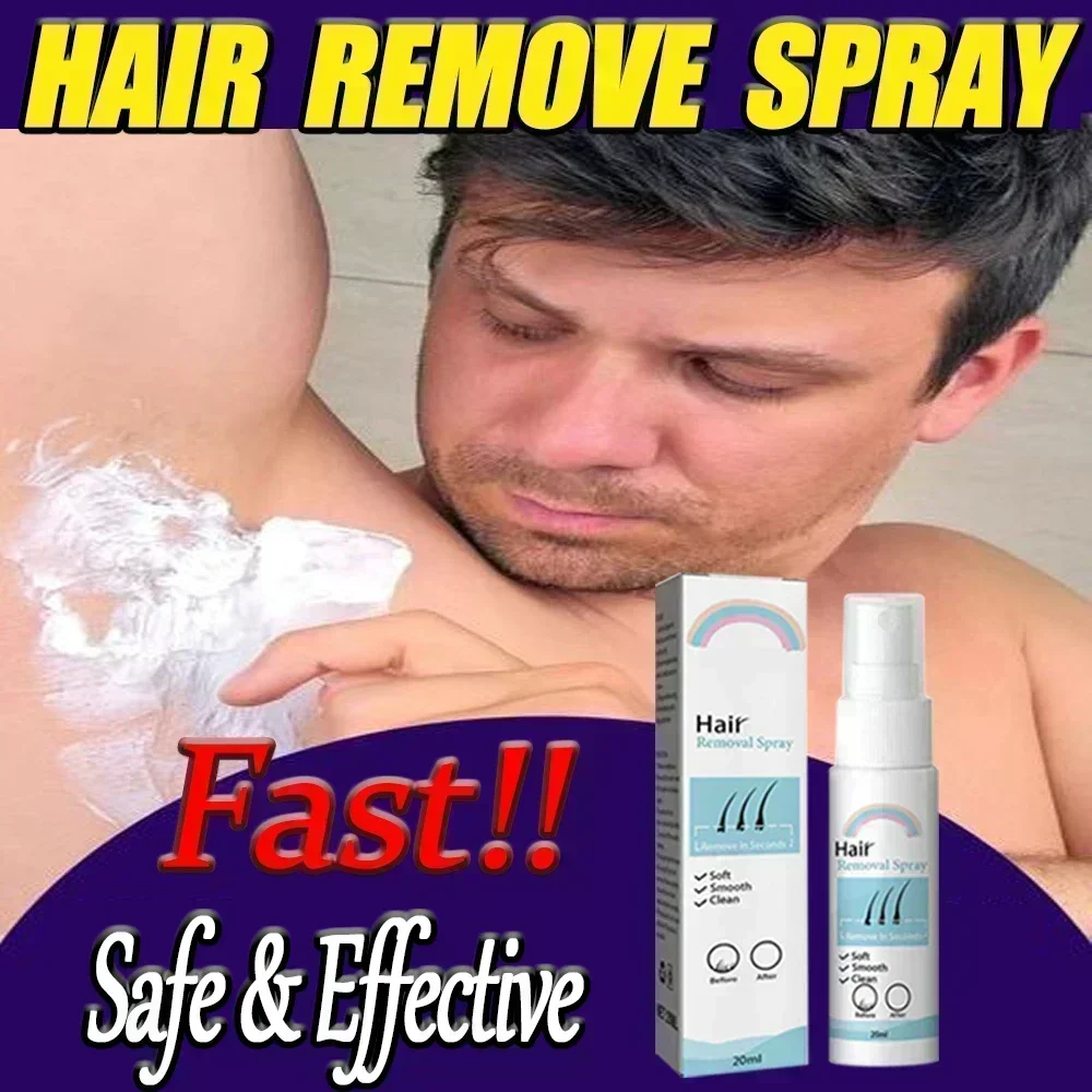 Fast Hair Removal Spray Safe Painles Remove Leg Armpit Hairs Hand Chest Hair Remover Personal Hairs Removal4910