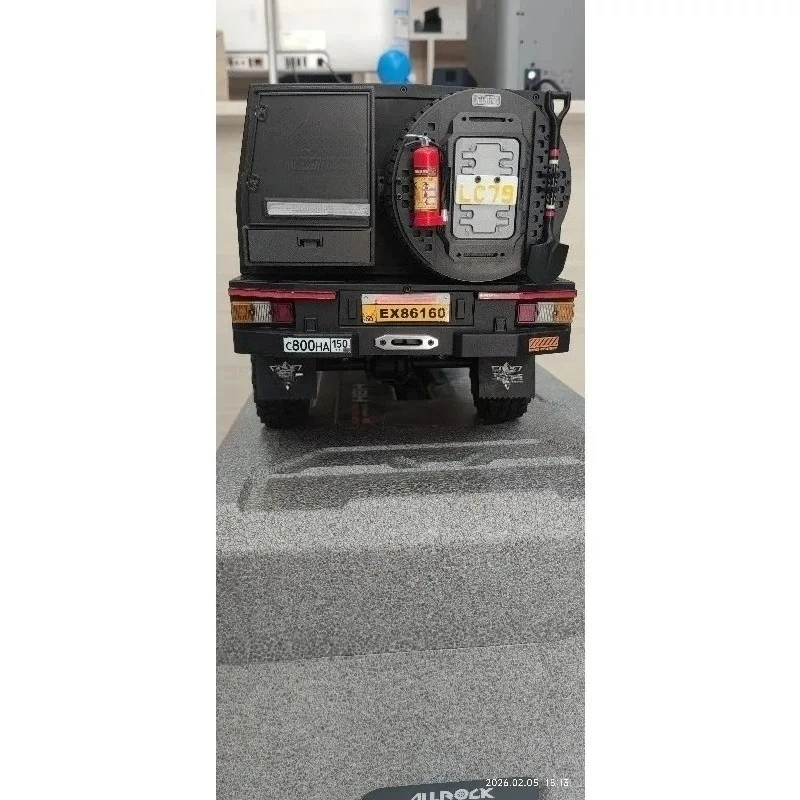 For RGT EX86160 1/10 LC79 RC Crawler Rear Trunk Storage Box, 3D Printed Cargo Box, Scale Interior Decoration Upgrade Parts - view 3