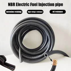 1M Petrol Diesel Oil Resistant Rubber Hose Tube NBR Flexible High Pressure Automobile Fuel Injection Pipe id 4-25mm Fuel Line