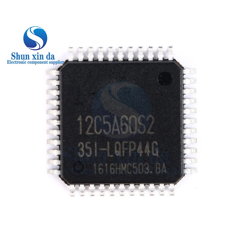 STC12C5A60S2 12C5A60S2 -35I- DIP40 LQFP44 LQFP48 STC12C5A60S2-35I-PDIP40 SMD 8051 Microprocessor Microcontroller Chip IC