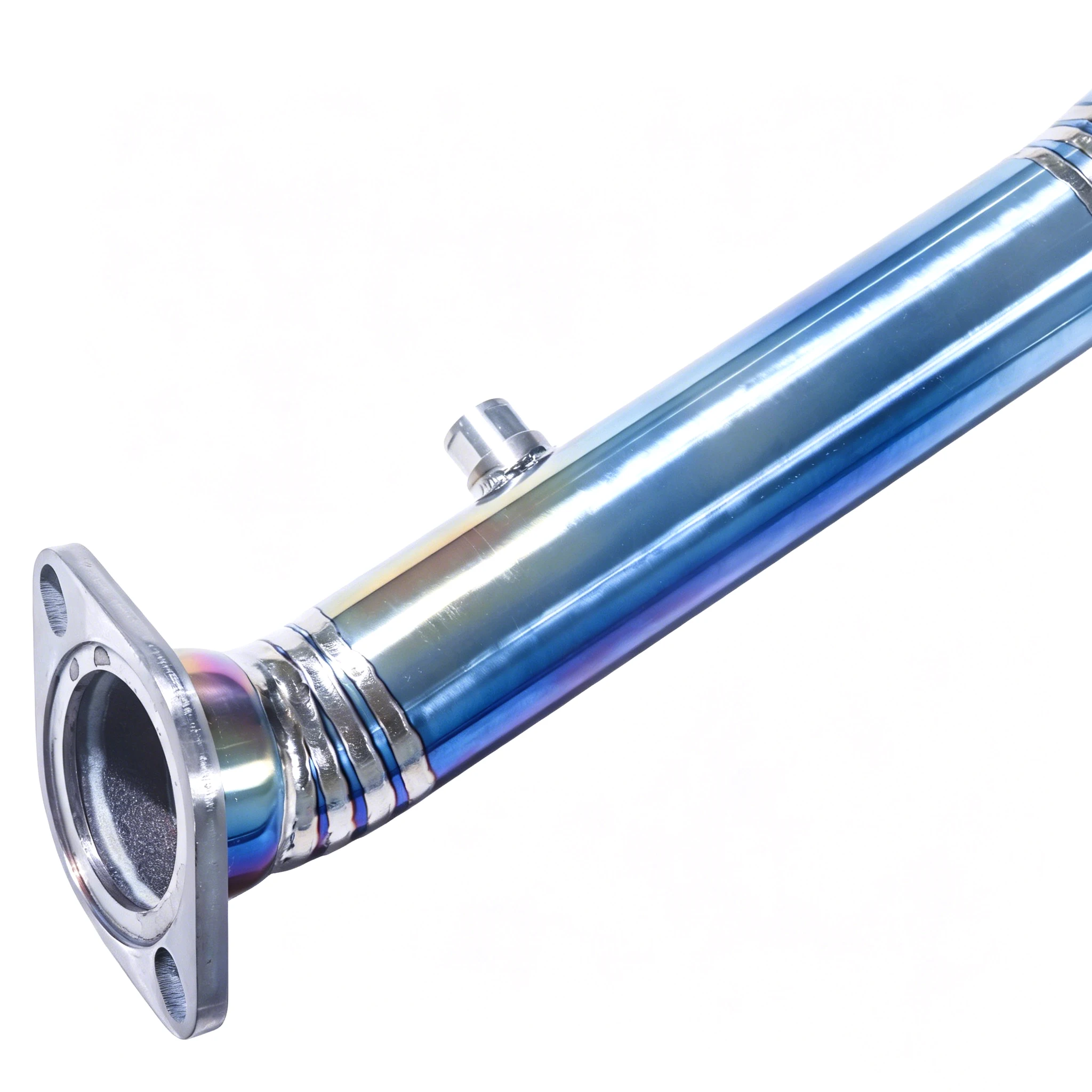 For Suitable  2014-2025 Lexus IS500 RCF GSF 5.0L V8 Titanium Alloy High-permance Mid Section with Resonator X-tube Muffler