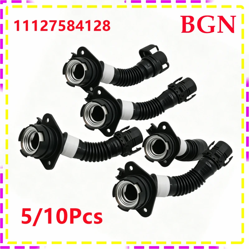 

5/10Pcs 11127584128 Crankcase Ventilation Hose For BMW X3 F25 X4 F26 X5 E70 X6 E71 F12 F13