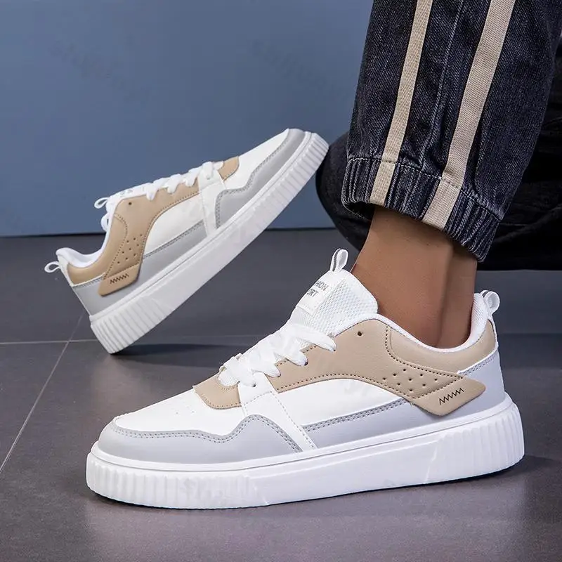 

Men Shoes Platform Comfortable Casual Shoes 2026 Spring Anti Slip Sneakers Fashion Thick Soled Outdoor Sports Shoes Zapatos