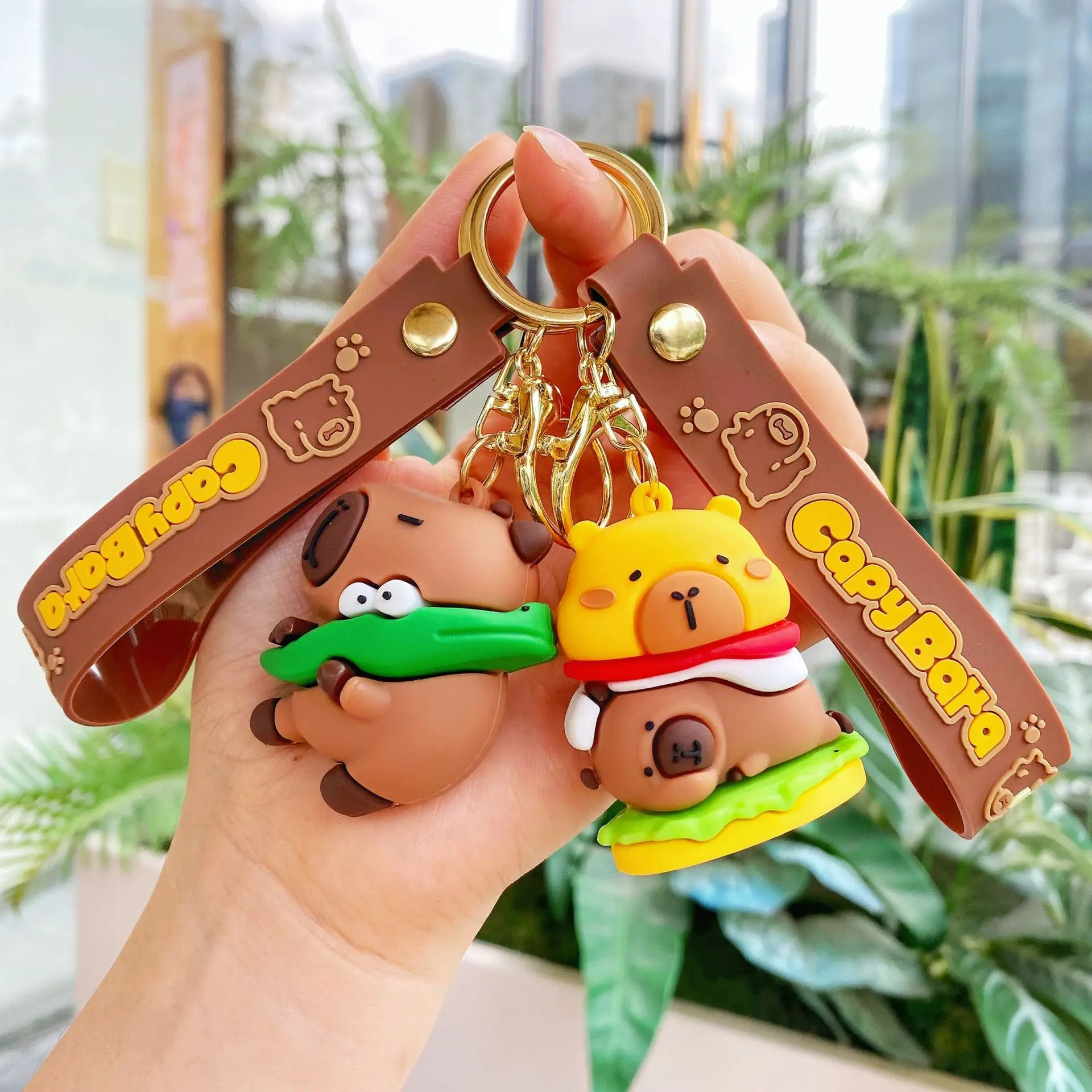 

Fashion Little Dolphin Keychain Women's and Men's Keychain Cartoon Children's Acrylic Jewelry Birthday Gift
