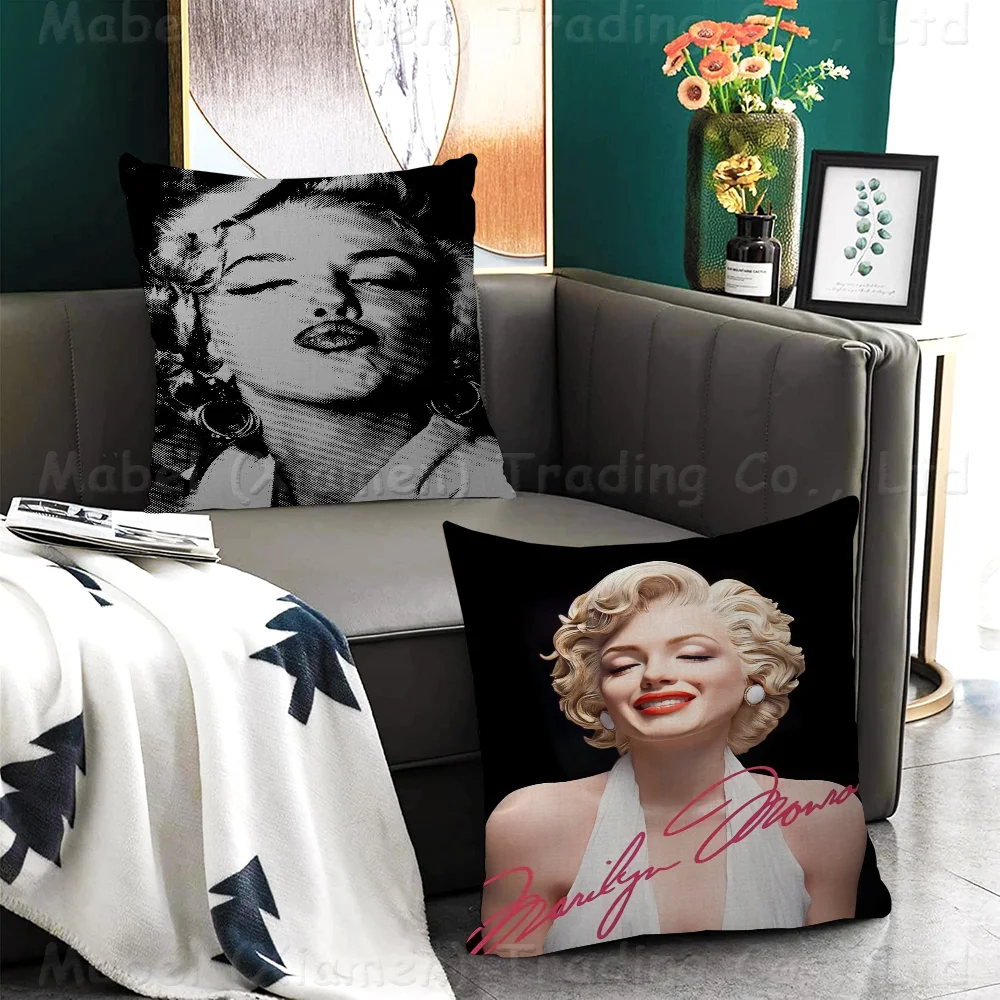 Marilyn Monroe Personalized Pillow Cover Kids Bedroom Wild Party Decor Pillowcase Kid Birthday Shower Gift