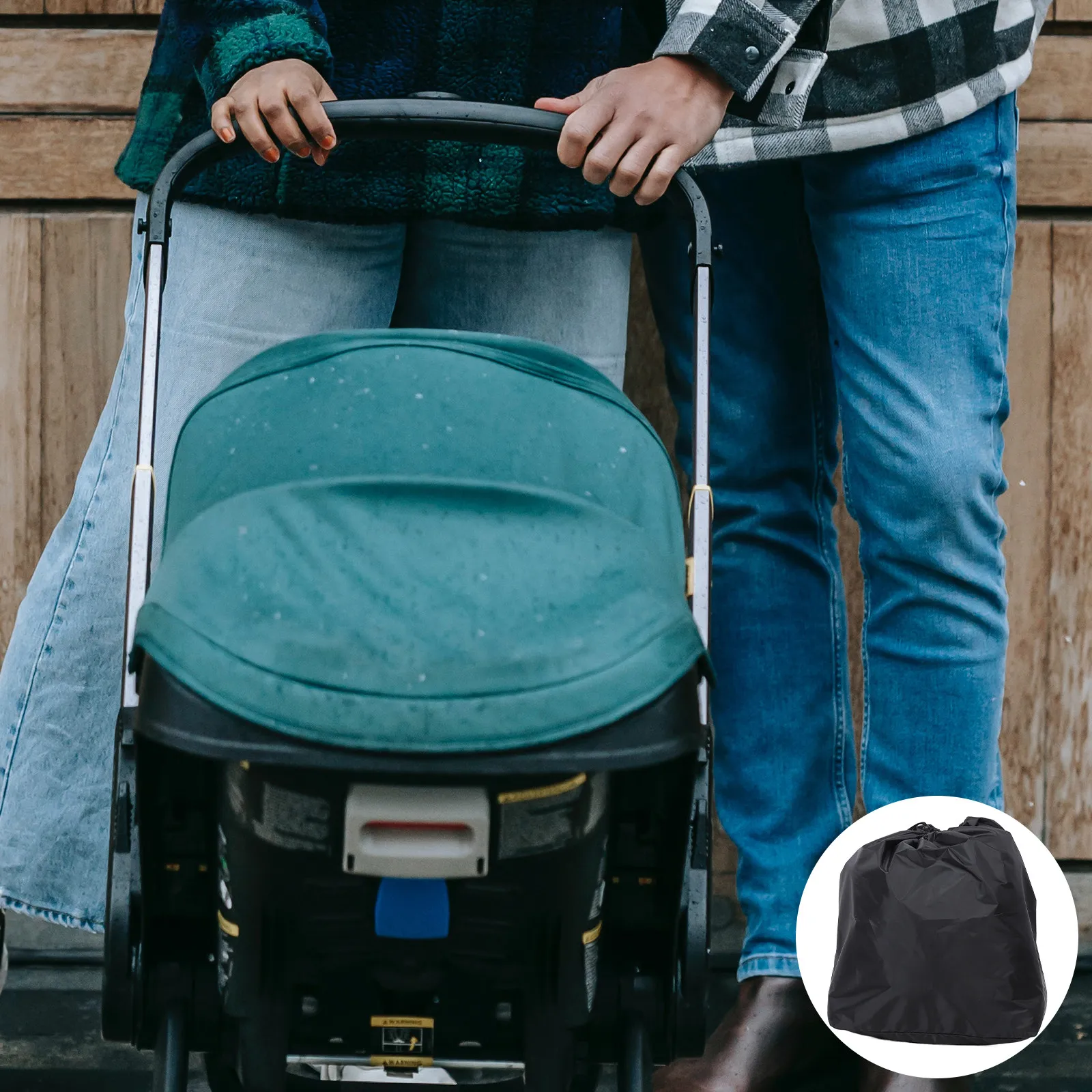 

Dustproof Travel Storage Bag Large Capacity Child Car Seat Cover Stroller Gate Check Bag Water Resistant Heavy Duty Travel