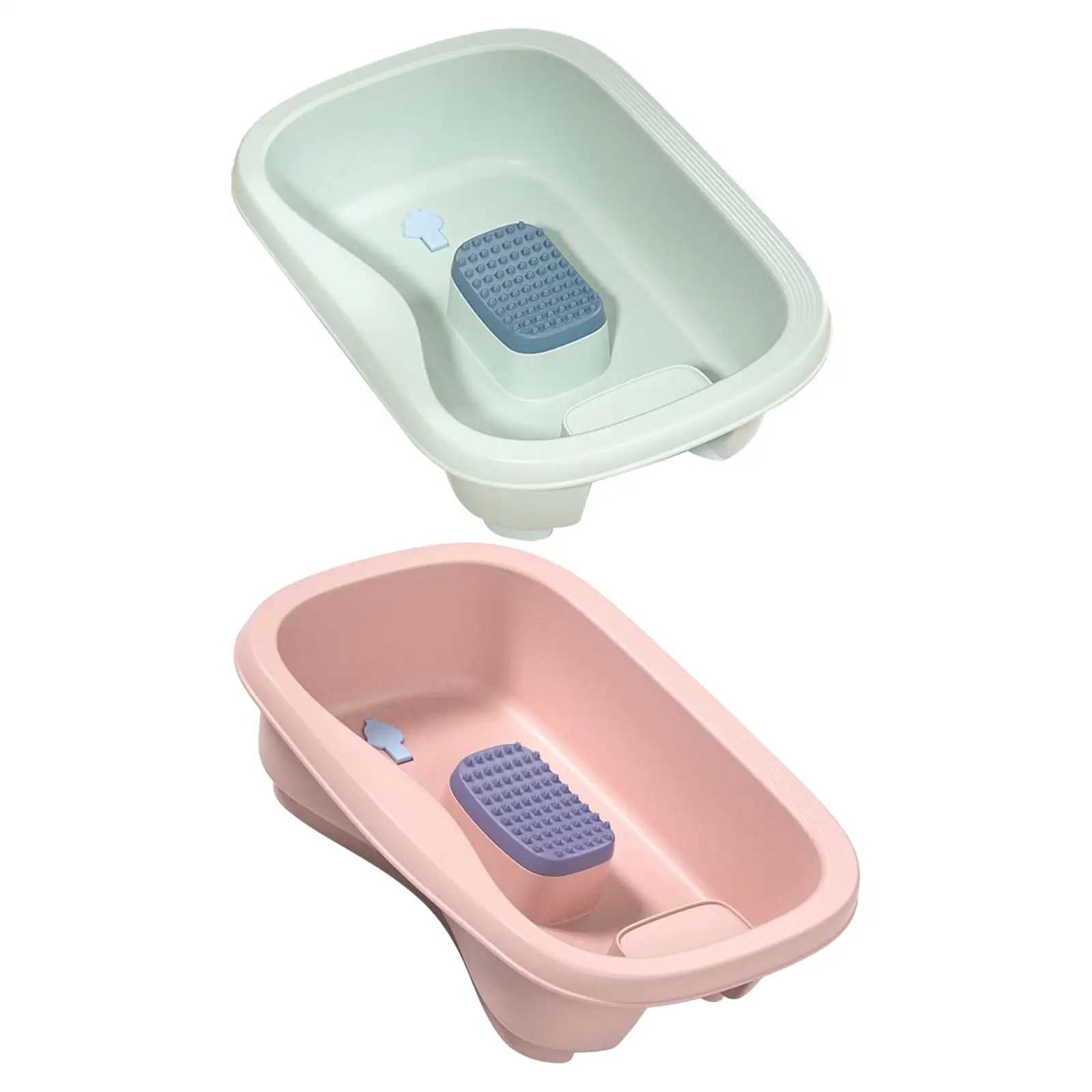 Shampoo Basin, Comfortable Pillow Bathing Aid Wash Tub Mobile Shower Hair