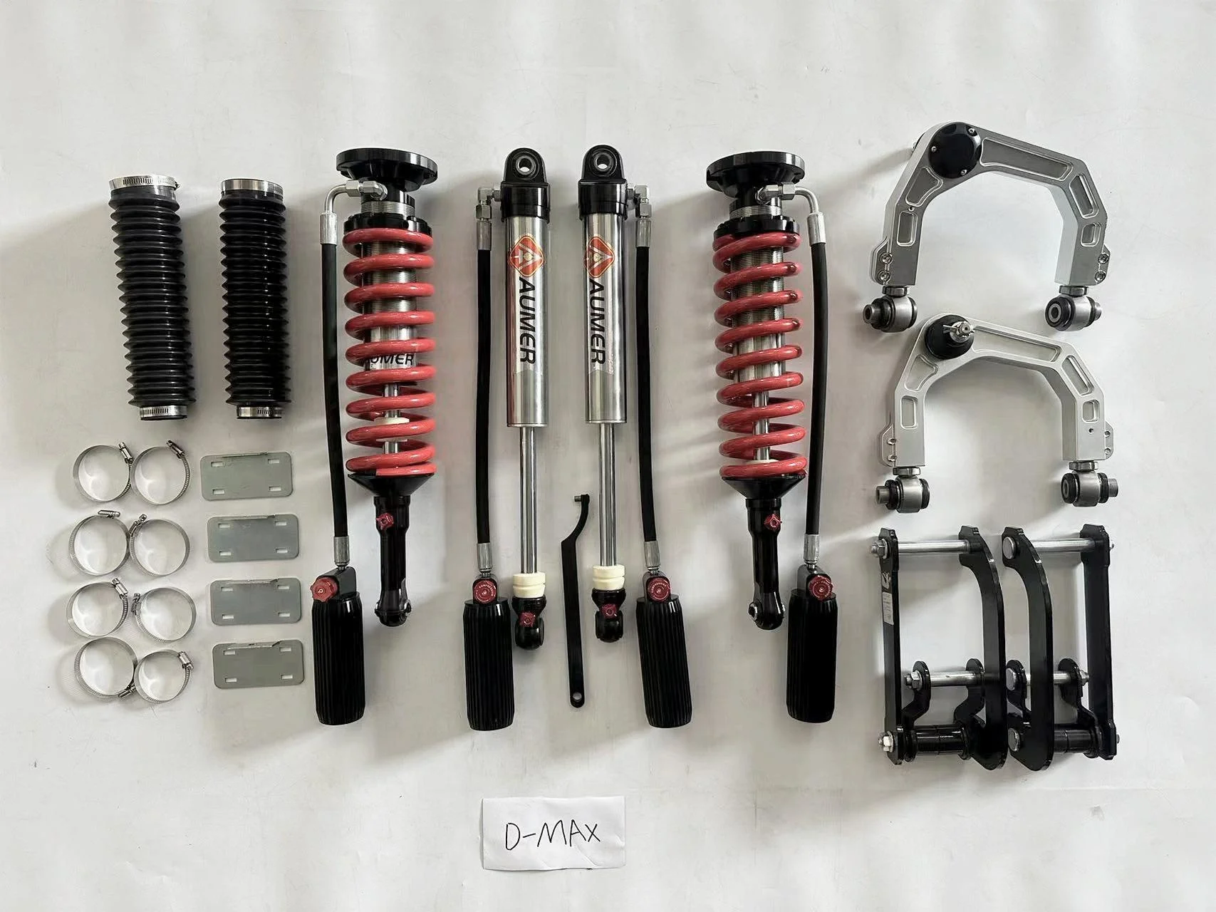 Aumer انتعاش ضغط قابل للتعديل تعليق رفع عدة 4x4 امتصاص الصدمات لجنرال موتورز/هولدي كولورادو 05-11 12-19 20 + D-MAX #4