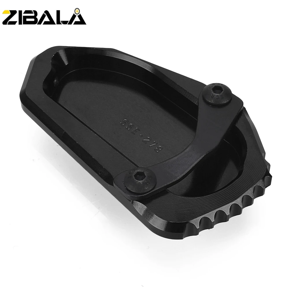 

2024 2025 2026 подставка для увеличения пластины для BMW R1300GS тройной черный аксессуары для двигателя R1300 GS Trophy боковая подставка увеличитель